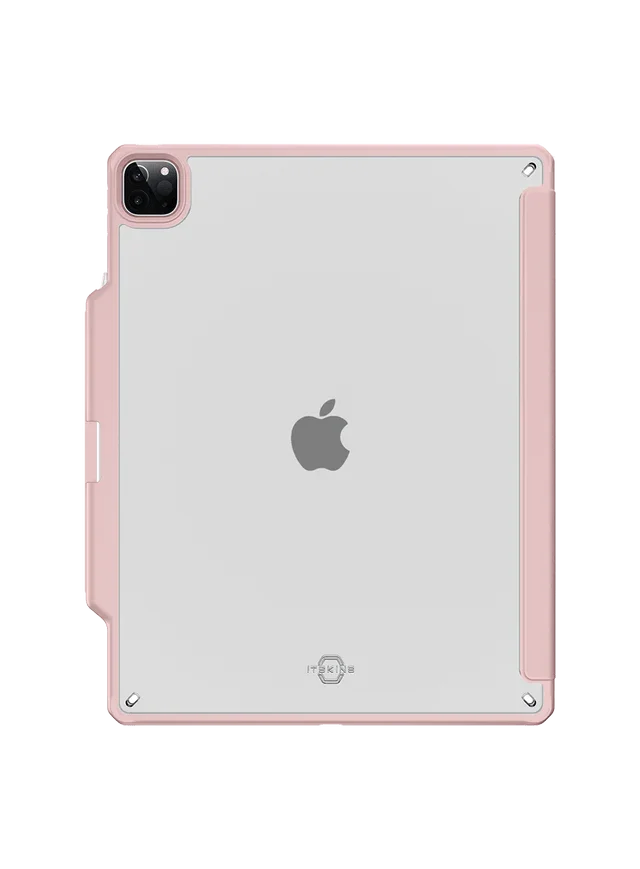 Itskins Hybrid Solid Folio Case iPad Pro 12.9 (5th & 6th Gen.) - Pink - Tashqila Itskins Hybrid Solid Folio Case iPad Pro 12.9 (5th & 6th Gen.) - Pink - Tashqila